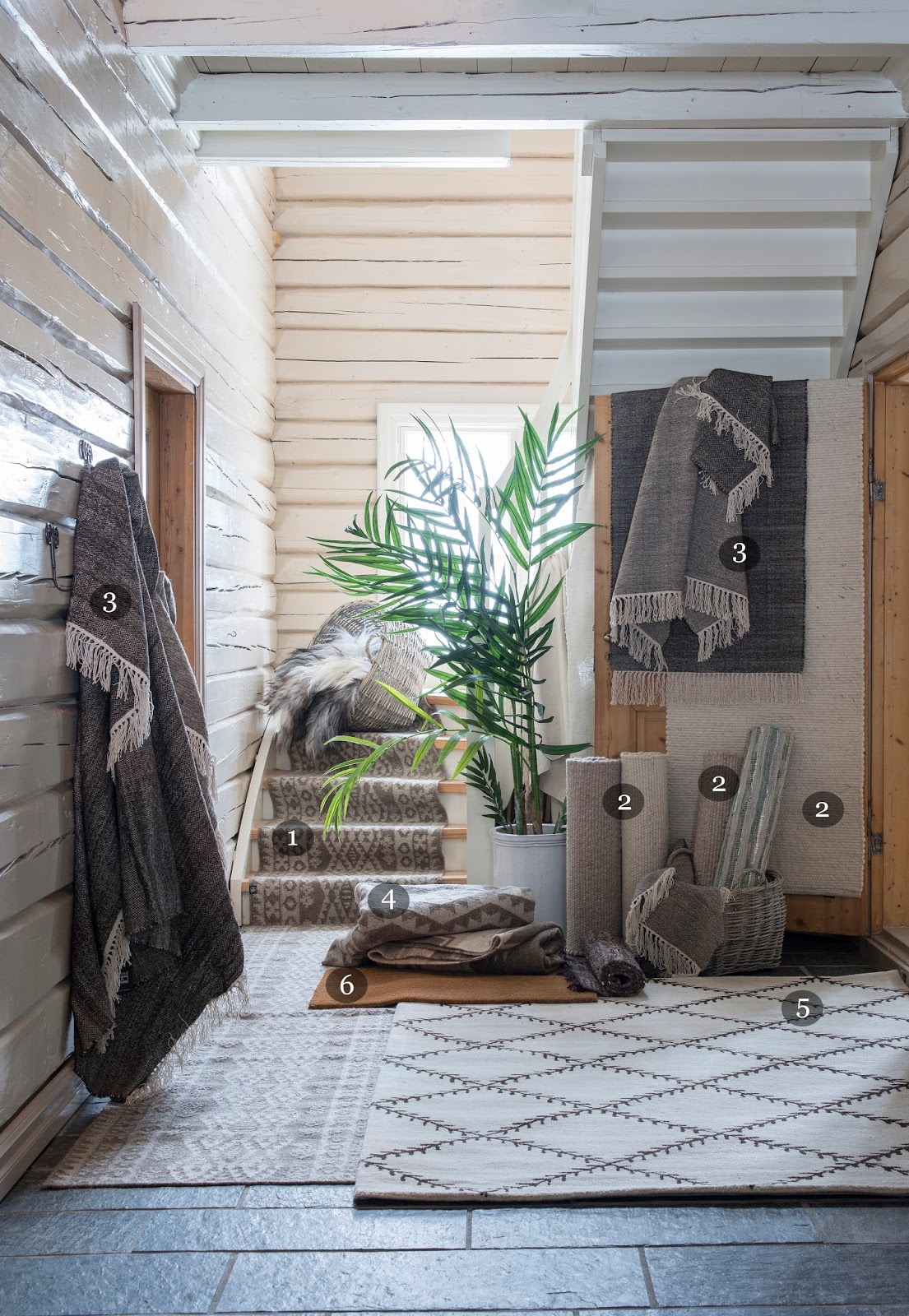 Blogg home and cottage: gode tilbud på tepper Teppe under spisestue