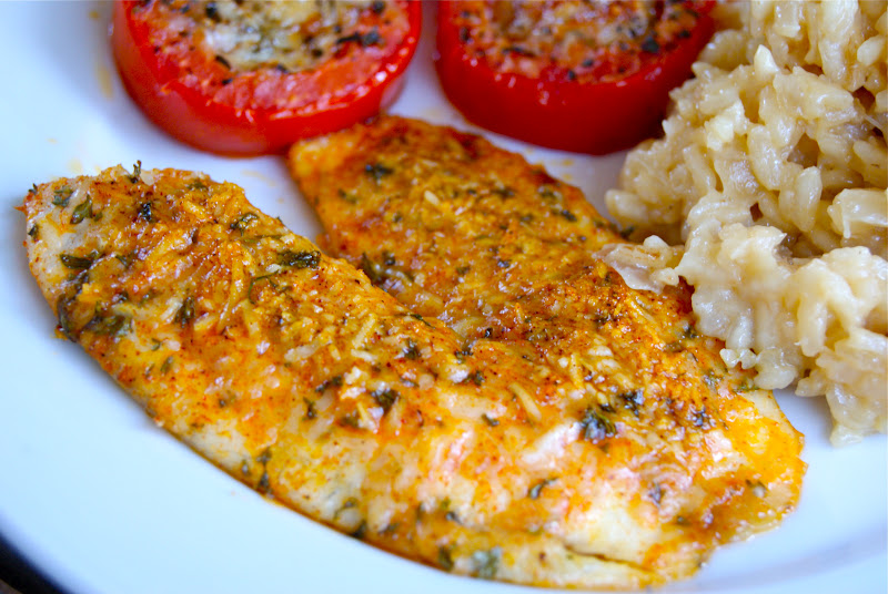 Delight's Bites ParmesanCrusted Tilapia