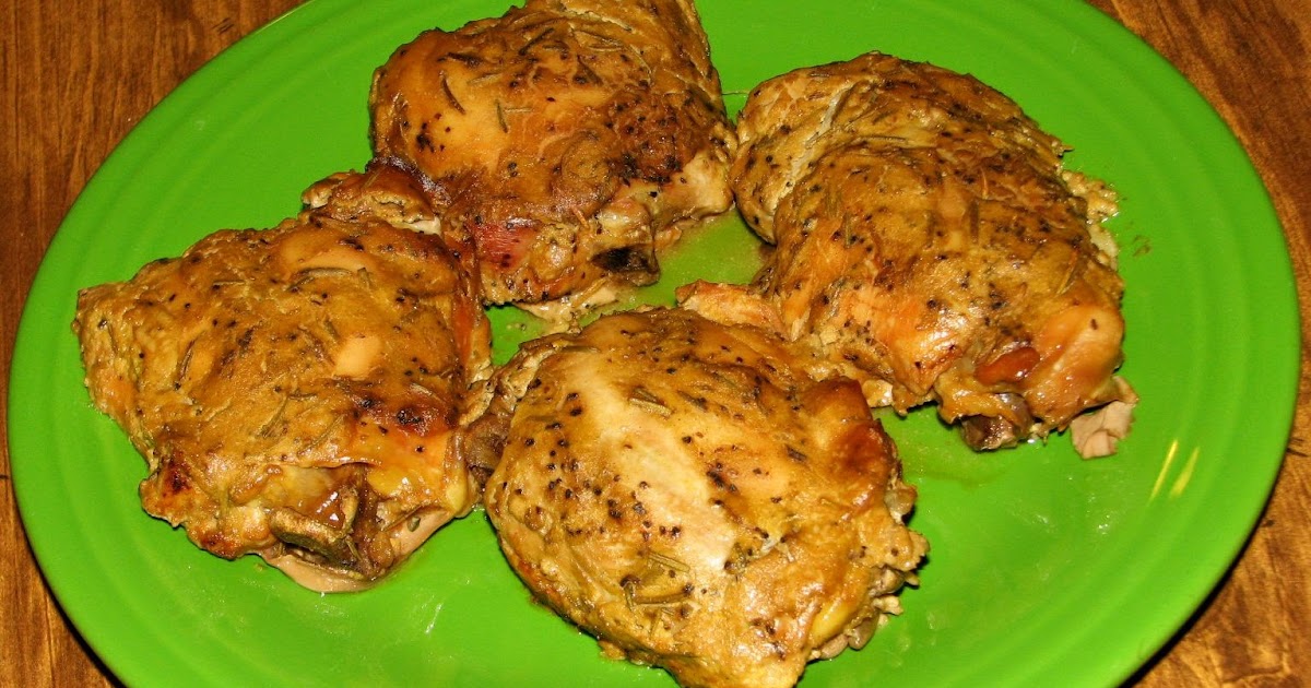 Shel's Kitchen Maple Dijon Chicken Thighs