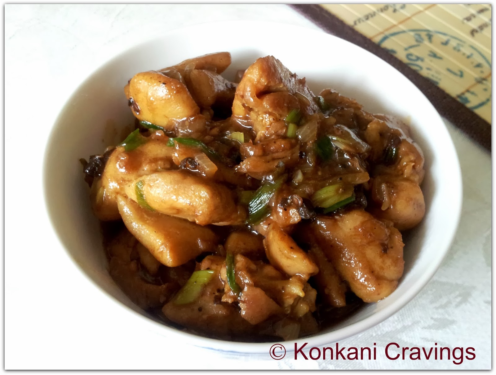 KONKANI CRAVINGS Cantonese Chicken
