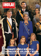 King WillemAlexander and Queen Máxima of The Netherlands on magazine covers . (hola)