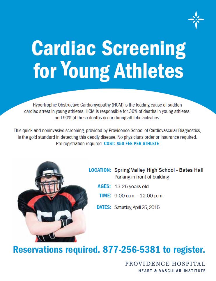 Viking Update Cardiac Screening For Young Athletes