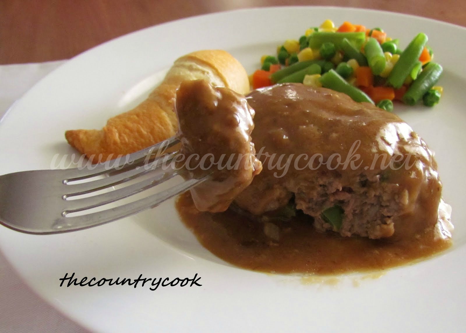 Hamburger Steaks and Gravy The Country Cook