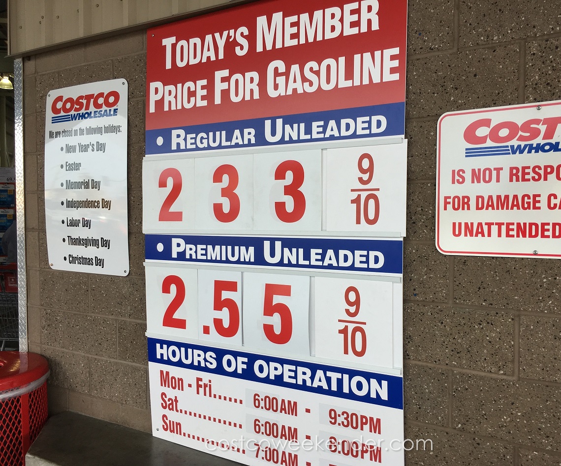 costco gas prices today edmonton