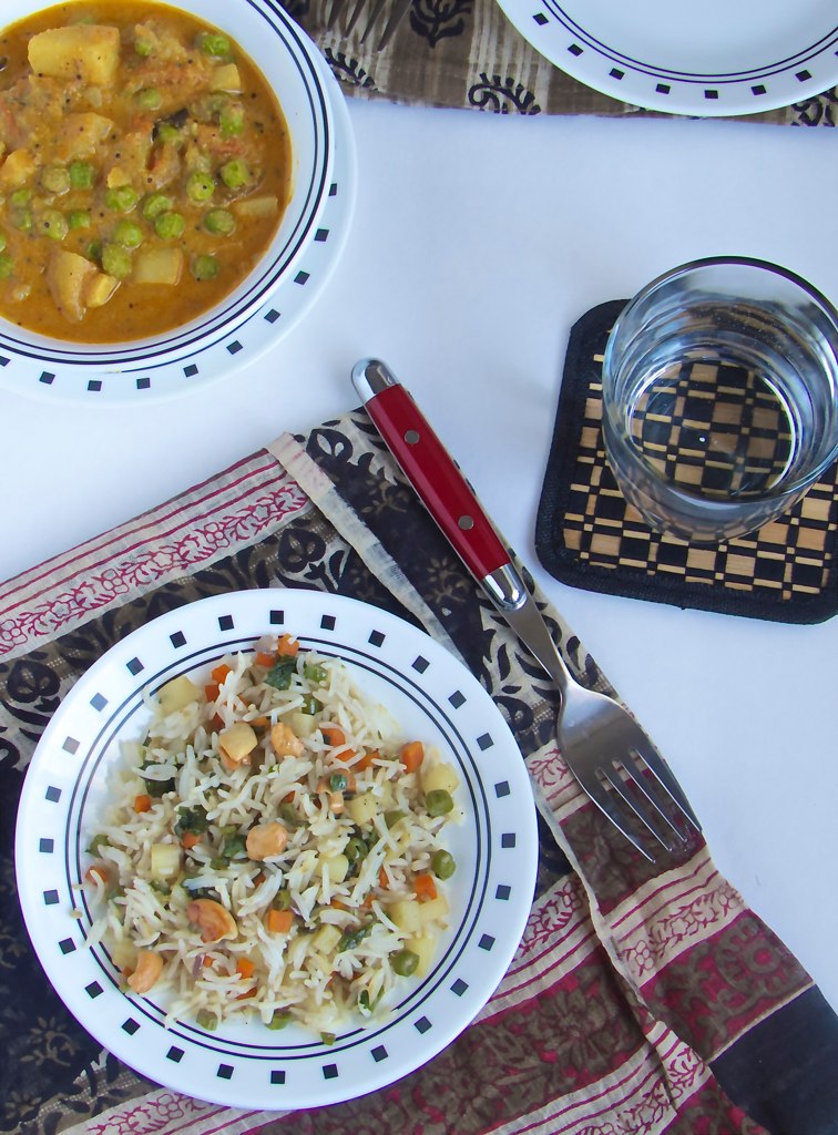 THE MAGIC SAUCEPAN Veg Pulao Pilaf