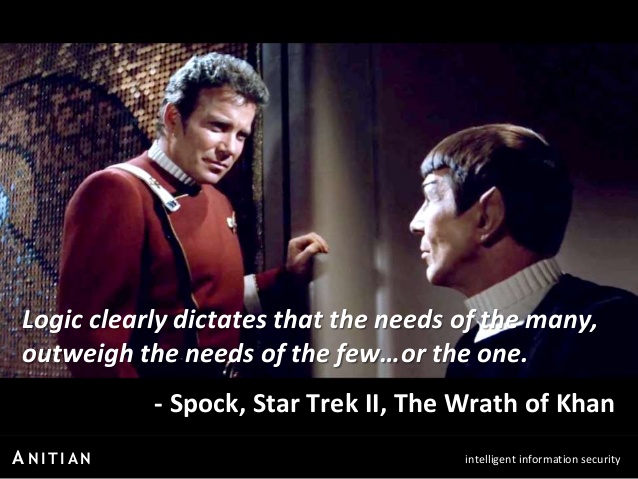 the needs of the many outweigh the needs of the few origin the needs of the many outweigh the needs of the few origin