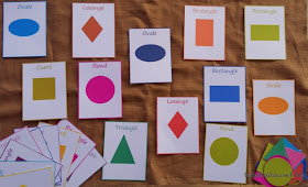 formes géométriques jeu DIY