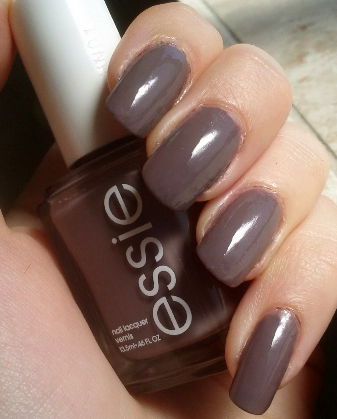 Nicole Reviews Beauty Essie Nail Lacquer in Merino Cool Review and
