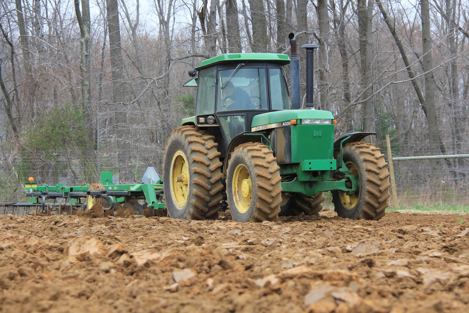 Stony Hill Farms CSA Plowing & Disking