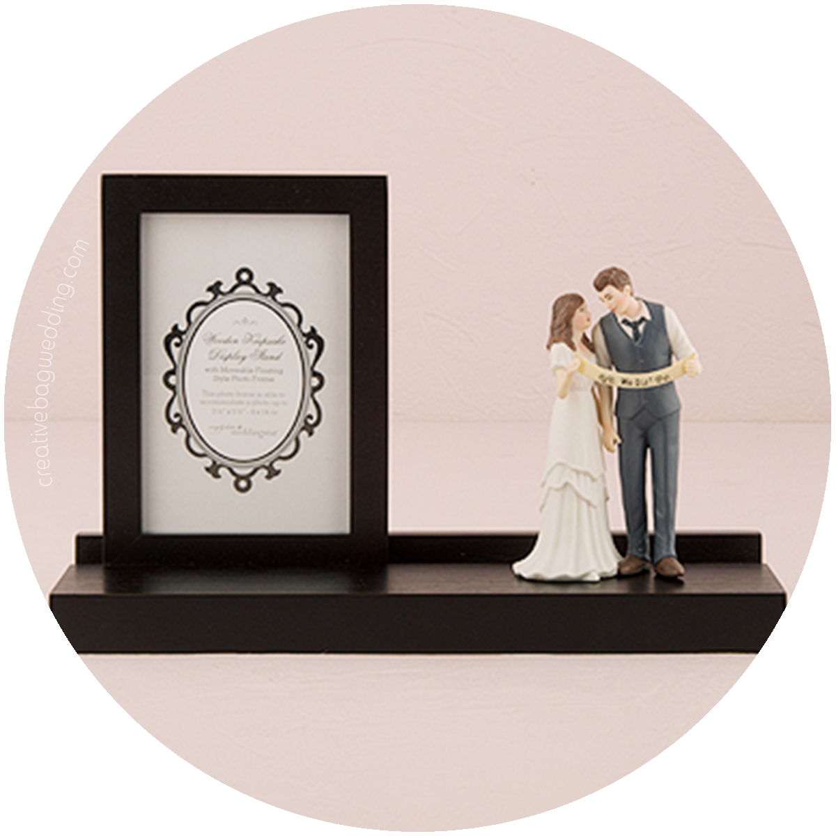 custom cake toppers and display stands from Creative Bag Wedding | Creative Bag
