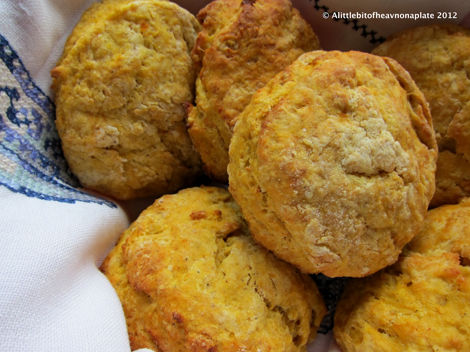 A little bit of heaven on a plate... Sweet potato scones recipe