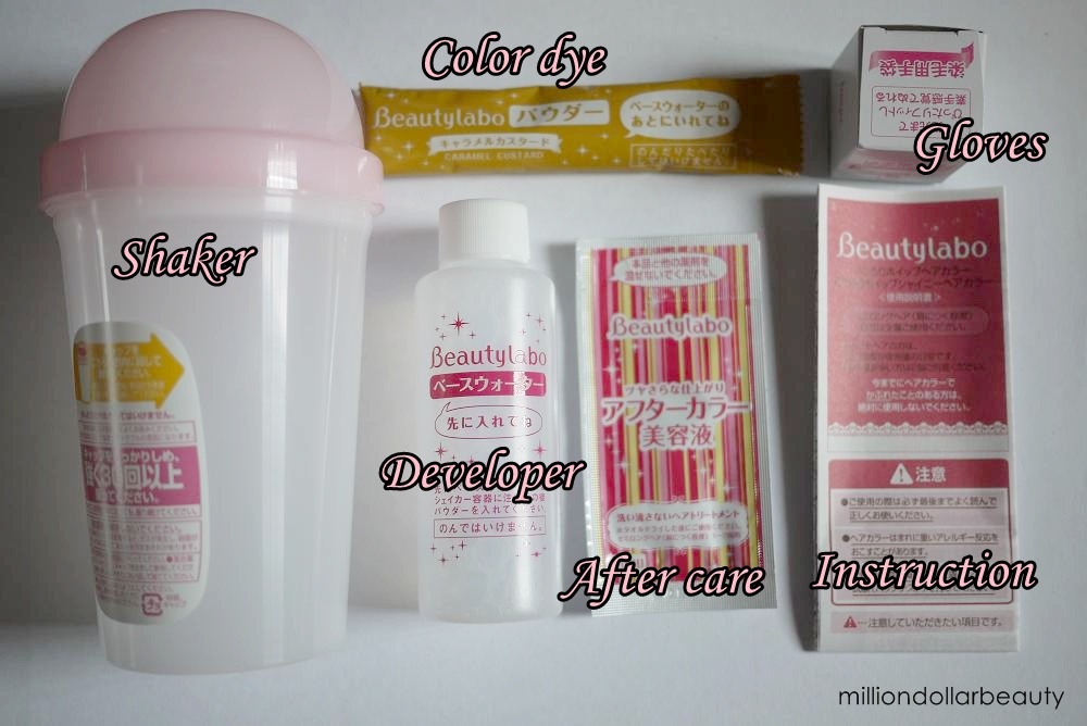 Beautylabo Whip Hair Color in Caramel Custard