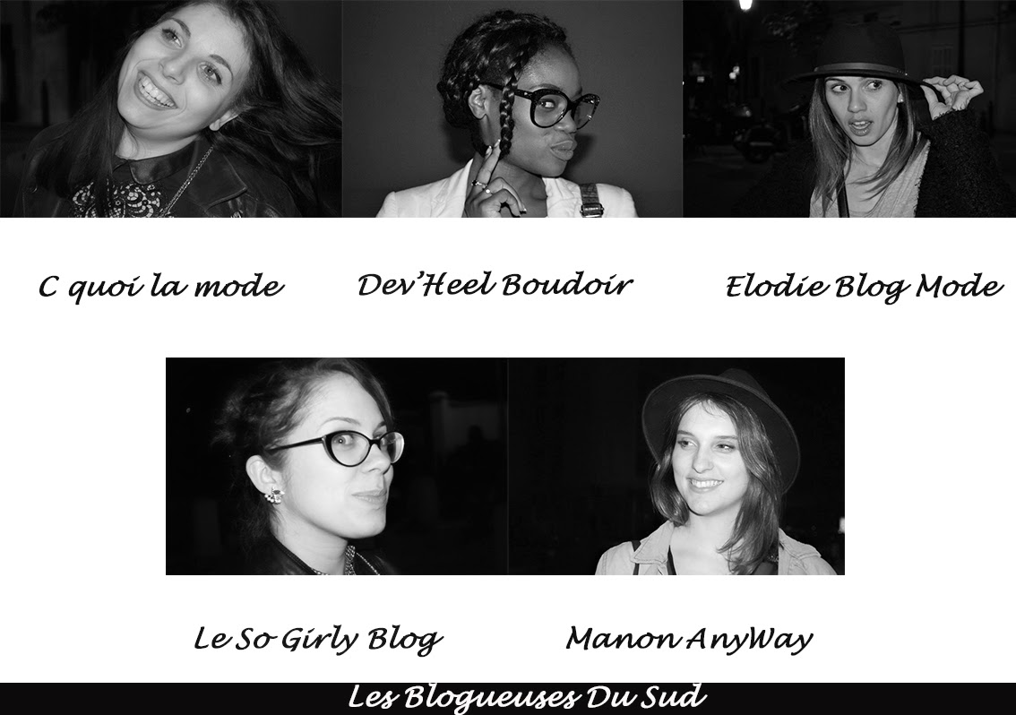 Cquoilamode,Dev'Heel Boudoir,Elodie Blog mode,So girly Blog,Manon Anyway