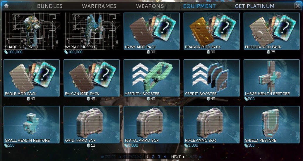 Get warframe slots