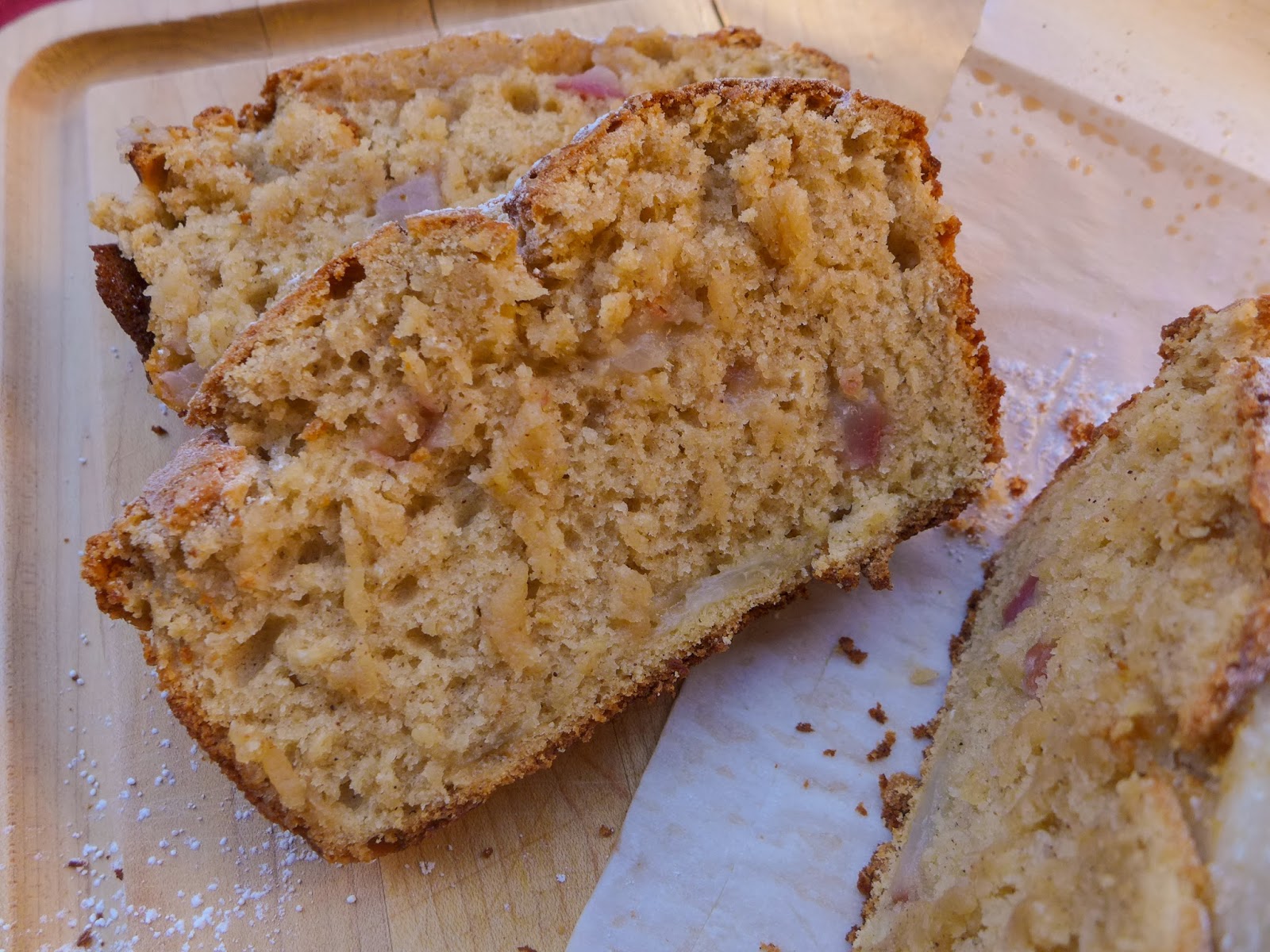 Dimples & Delights Spiced Pear & Buttermilk Cake