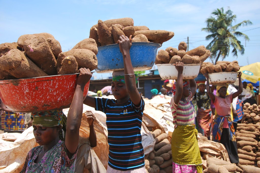 Marie's Pastiche West African Staple Food Yams {With Recipe for