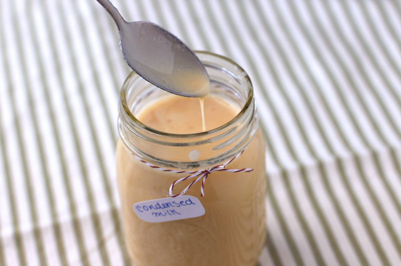 Healthy Homemade Sweetened Condensed Milk