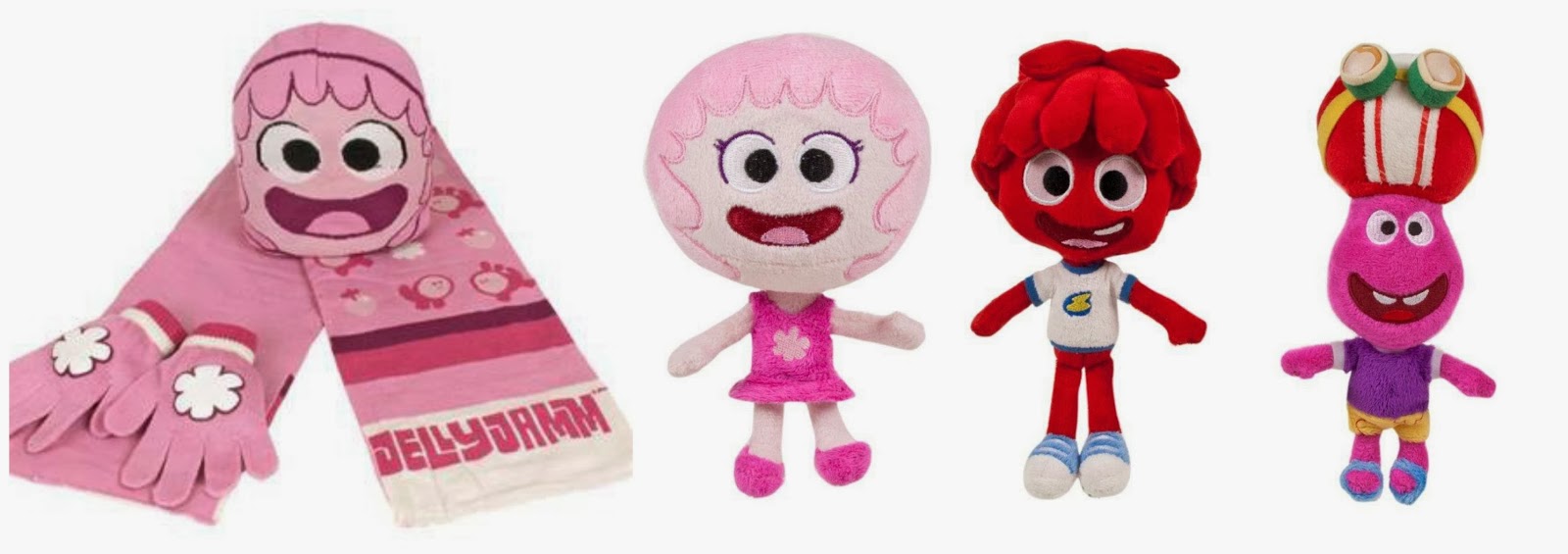 Jelly Jamm prizes - Rita Hat and Scarf Mini Rita Bello Gooomo Plush toys