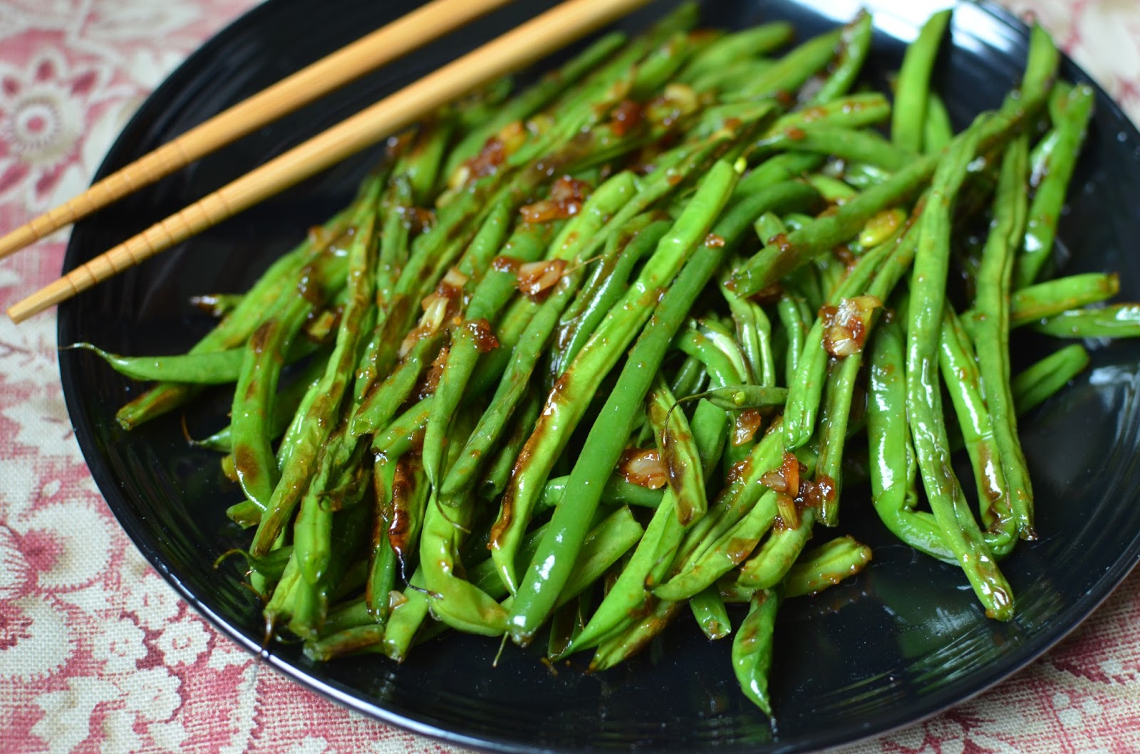 ButterYum Wrinkled AsianStyle Green Beans