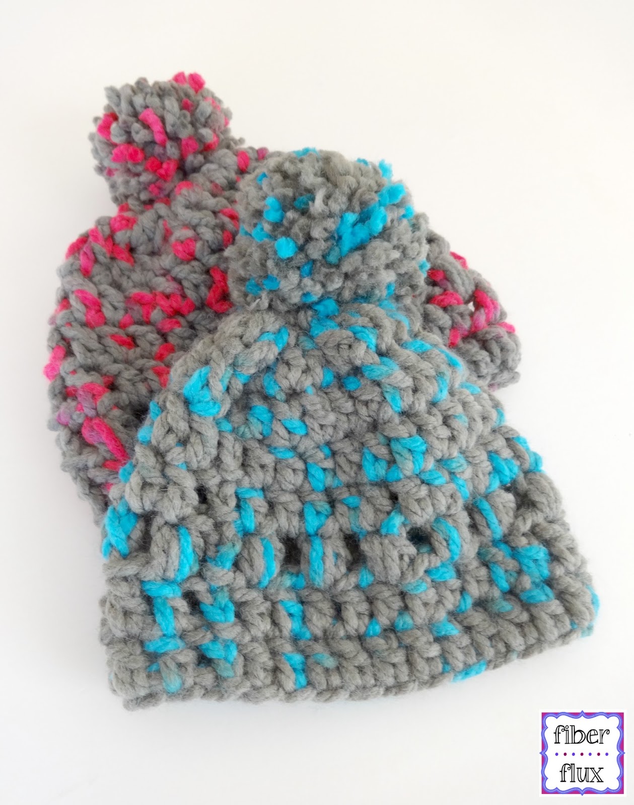 Fiber Flux: Free Crochet Pattern...Happy Kid Lids!
