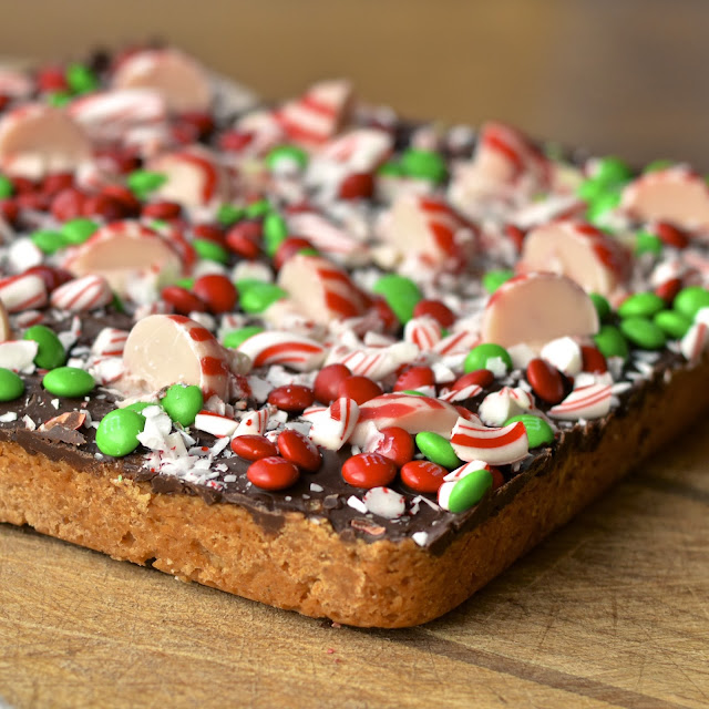 Shortbread Chocolate Mint Candy Bars Virtually Homemade Shortbread