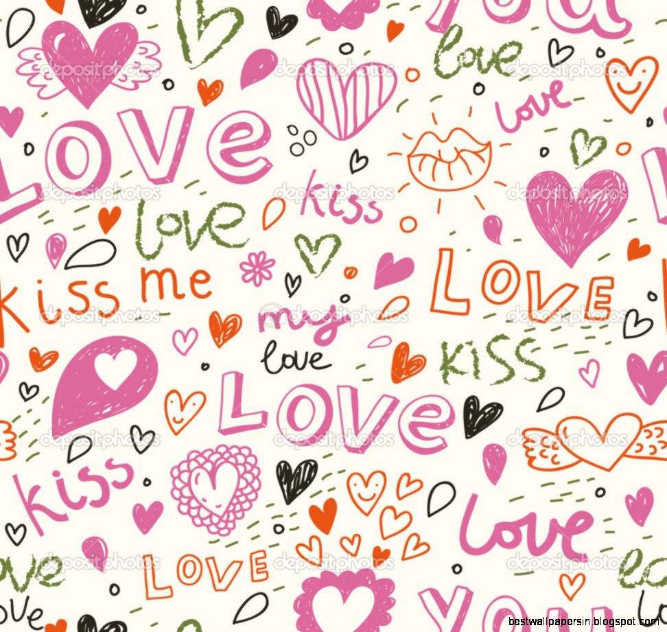 Romantic seamless pattern Love concept background Seamless Romantic seamless pattern Love concept background Seamless