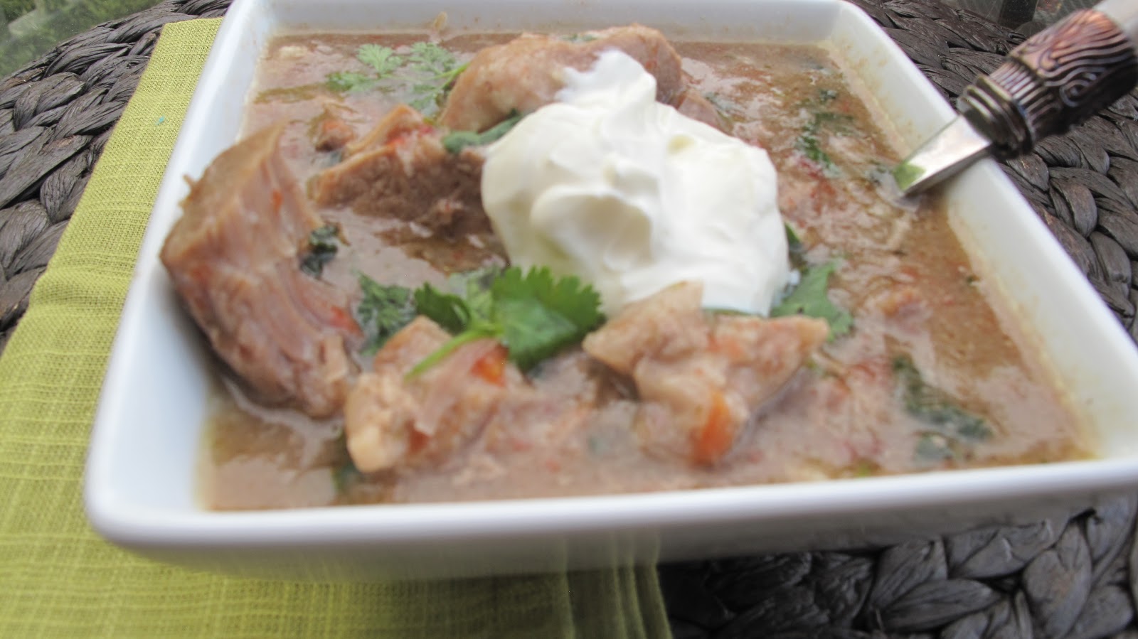 Red Couch Recipes Flavorful Slow Cooker Chile Verde