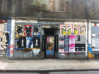 Abandoned shop in Toynbee Street, London E1 