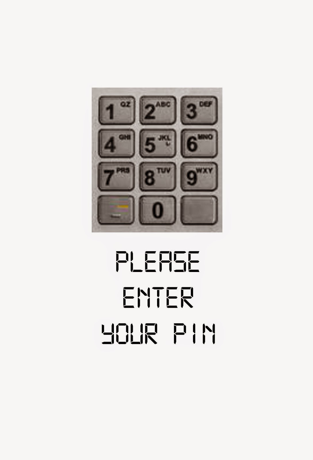 This, that and everything inbetween Please enter your pin