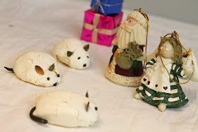 peppermint meringue mice