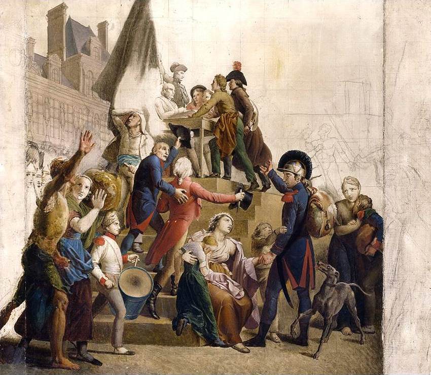 La Révolution Française par l'image La Patrie en Danger, le 11 Juillet