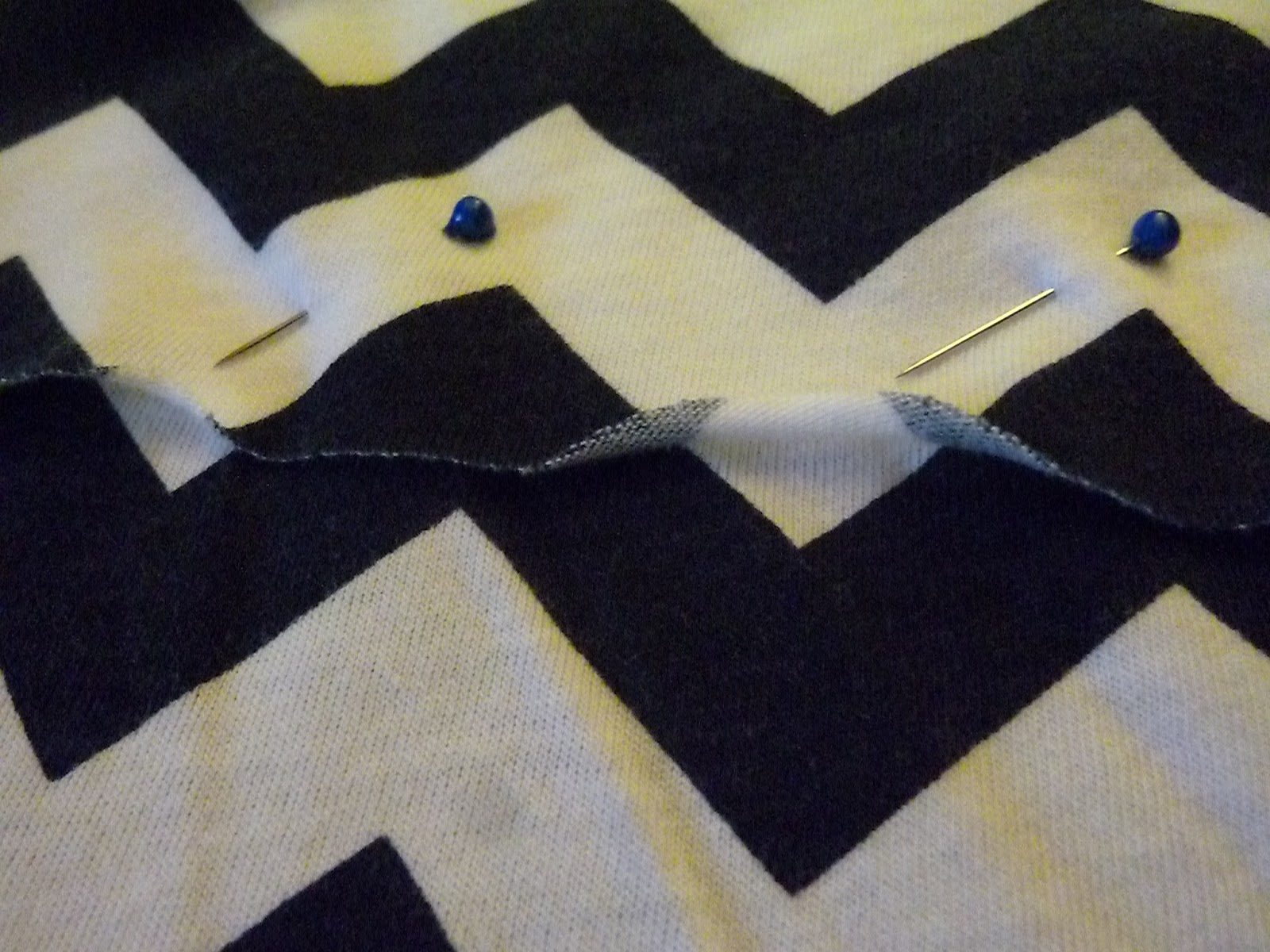 110 Creations Sewing Tutorial Reversible Chevron Hem Skirt