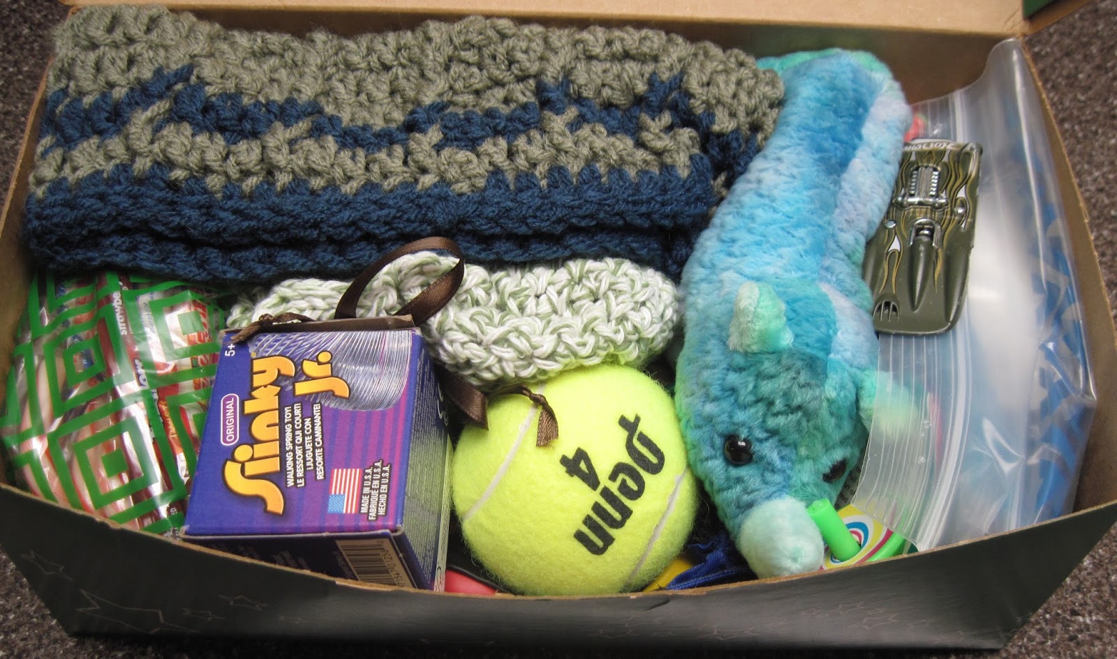 Simply Shoeboxes Operation Christmas Child Shoebox Packed for 1014