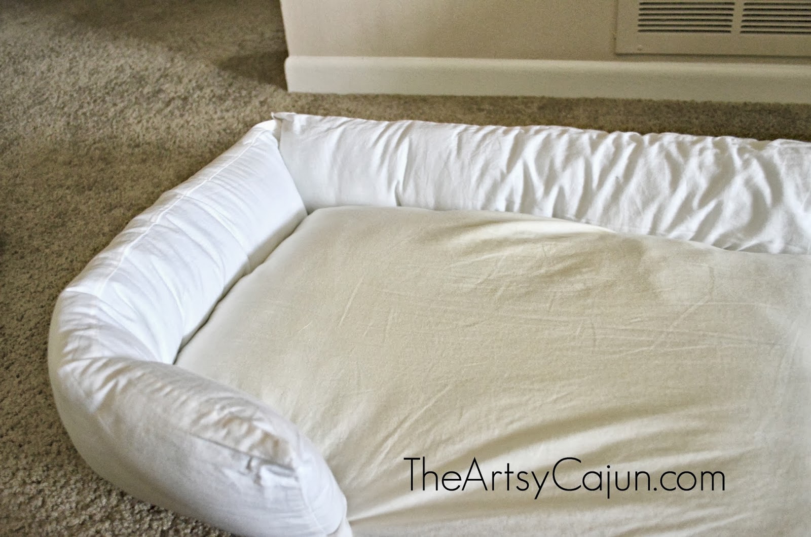 DIY dog bed for 10 The Artsy Cajun