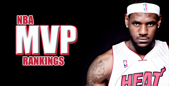 2012 NBA Most Valuable Player Award : Race to the MVP Ladder | This Photo: LeBron James