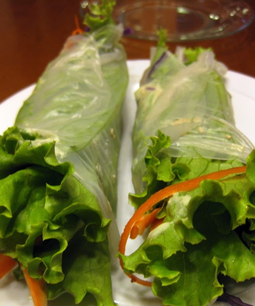 Oishikatta 美味しかった Asian Rice Wrapper Lettuce Veggie Wraps