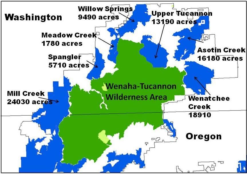 From the Canyons Blue Mountains Forest Plan Revisions ZERO acres of new Wilderness