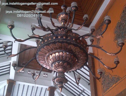 LAMPU ROBYONG│Kerajinan Tembaga