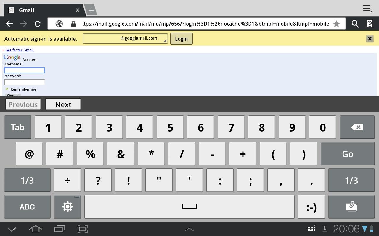 Disabling automatic sign-in - Accounts.