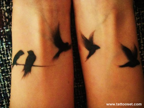 Golondrinas Volando Espalda Tattoos And Tattoo Designs Pajaros ...