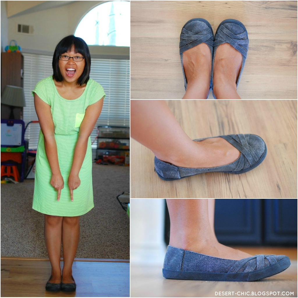 dress with canvas shoes