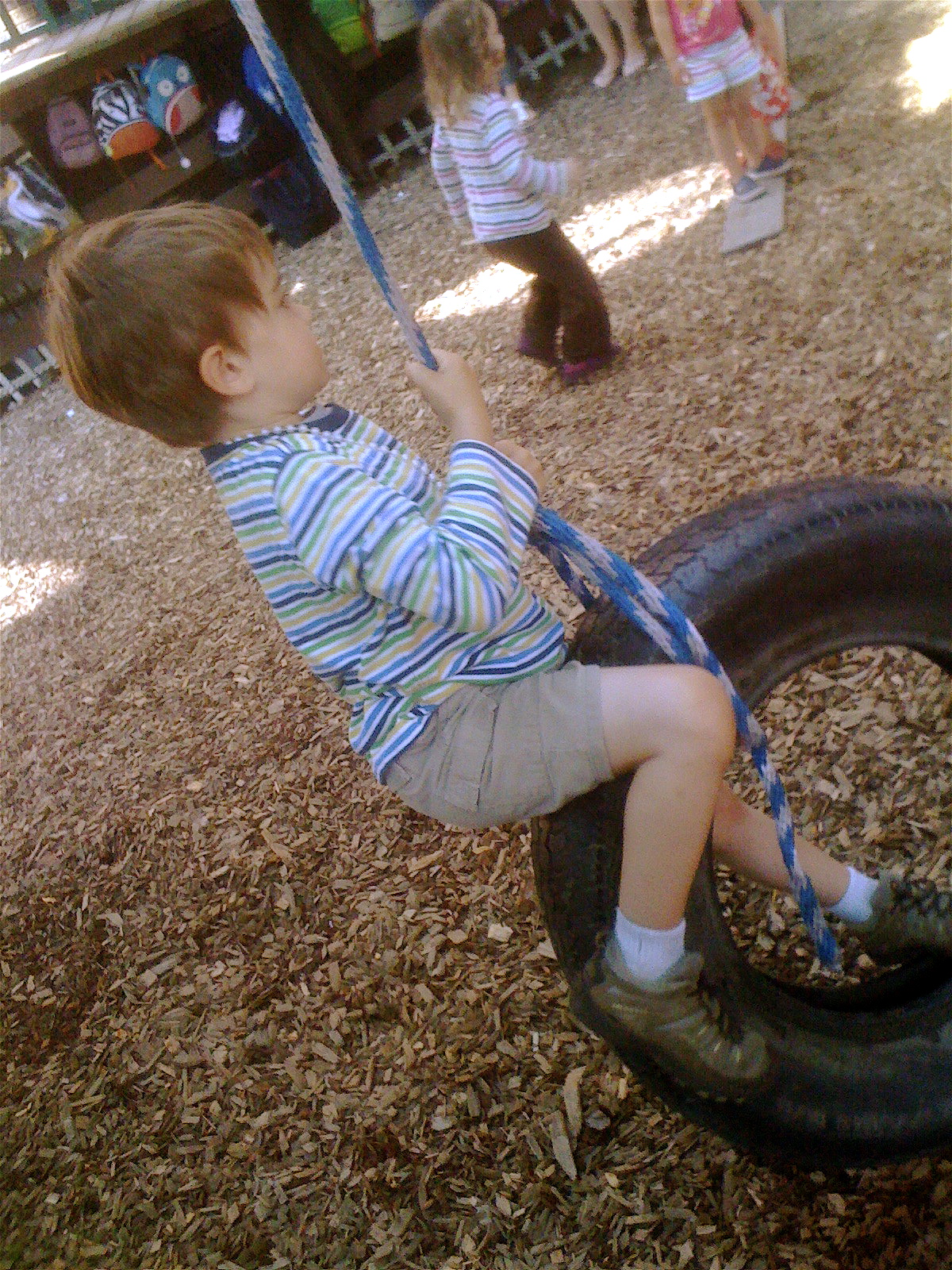 Teacher Tom A "Dangerous" Tire Swing