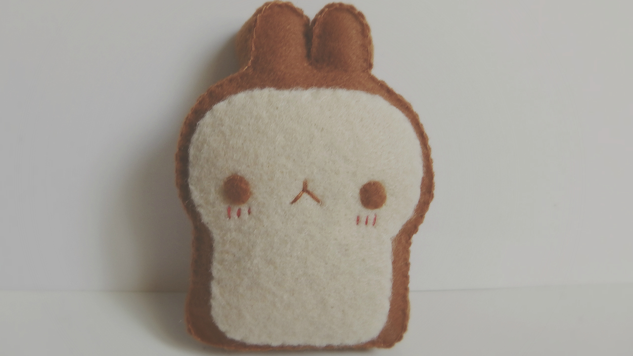 How To Make A Kawaii Molang Toast Plushie Tutorial Hapy Friends Shoppe