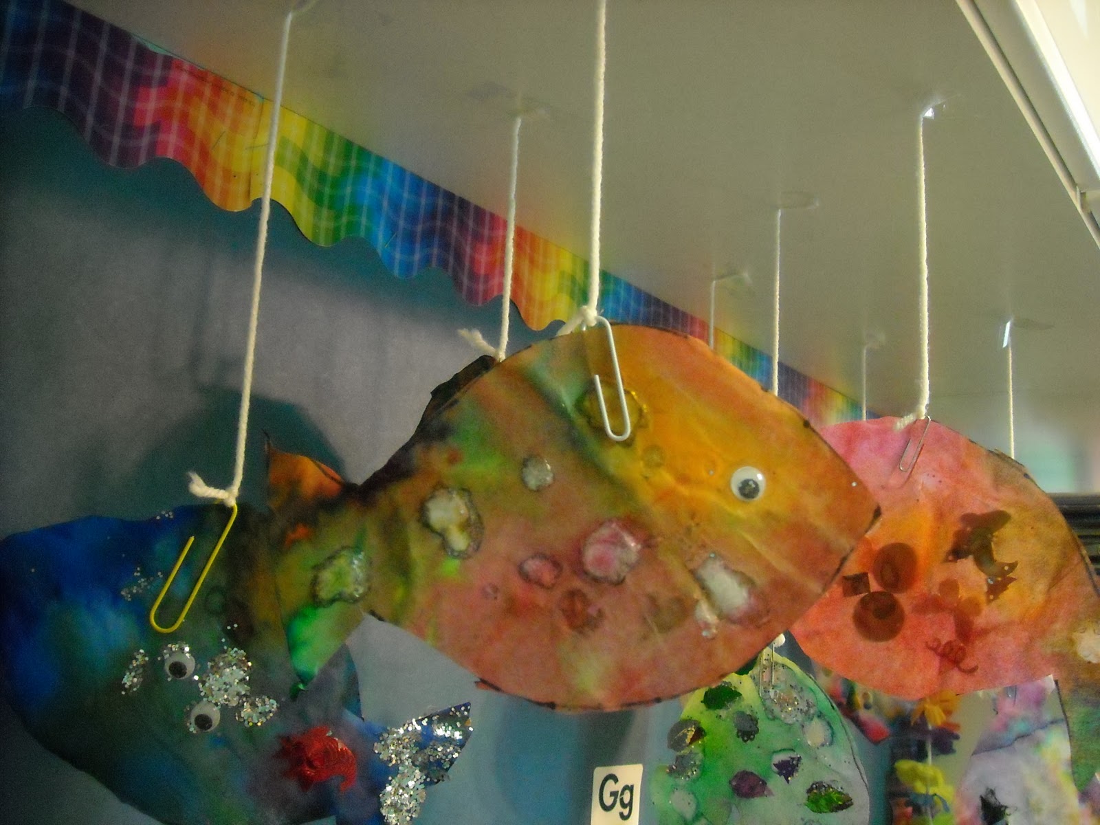 School Happenings Coffee Filter Fish