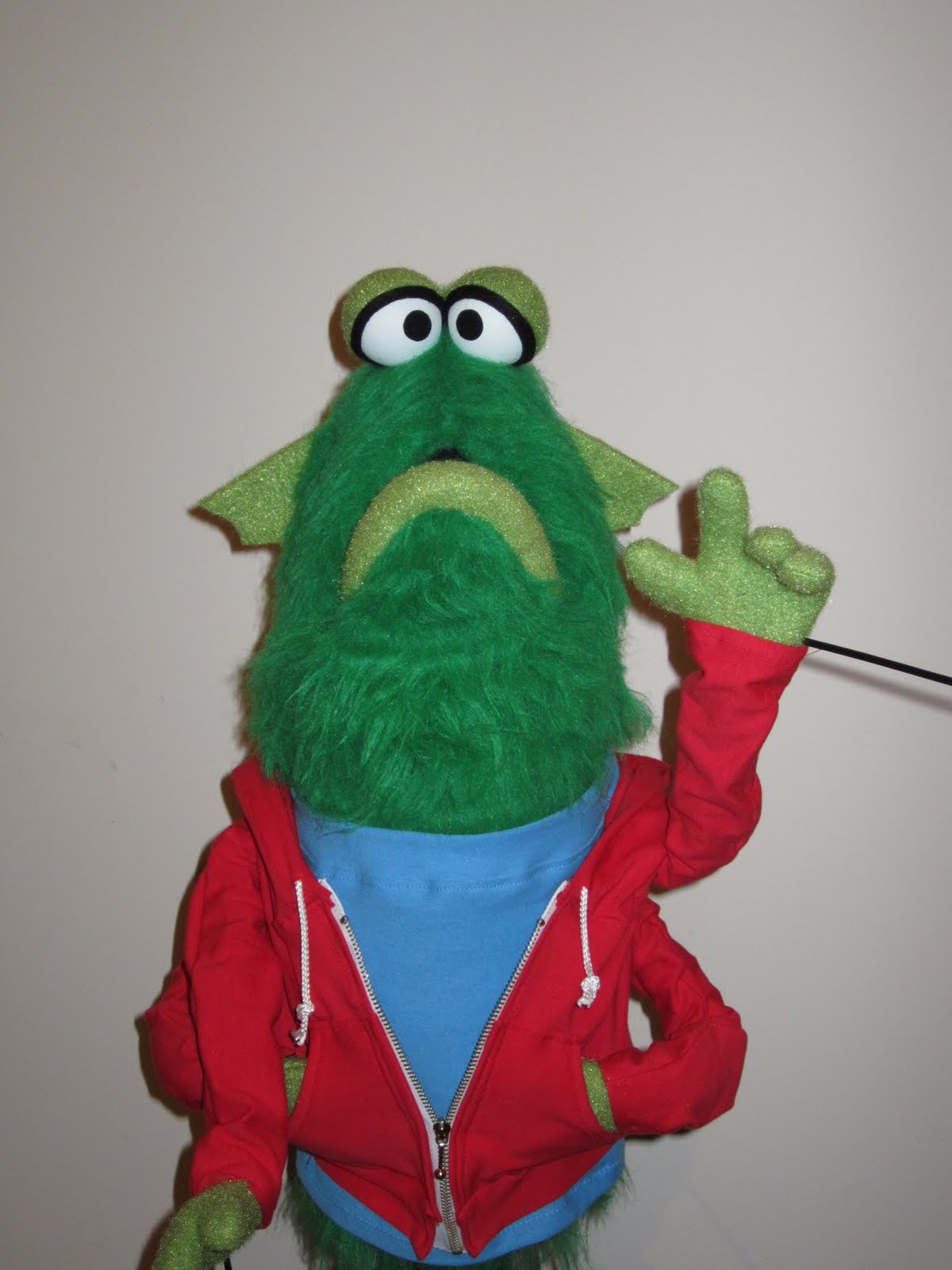 jarrod boutcher puppets FINISHED SEA MONSTER