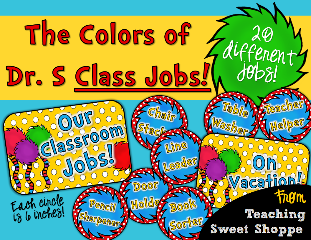 The Teaching Sweet Shoppe Fun And Whimsical Dr Seuss