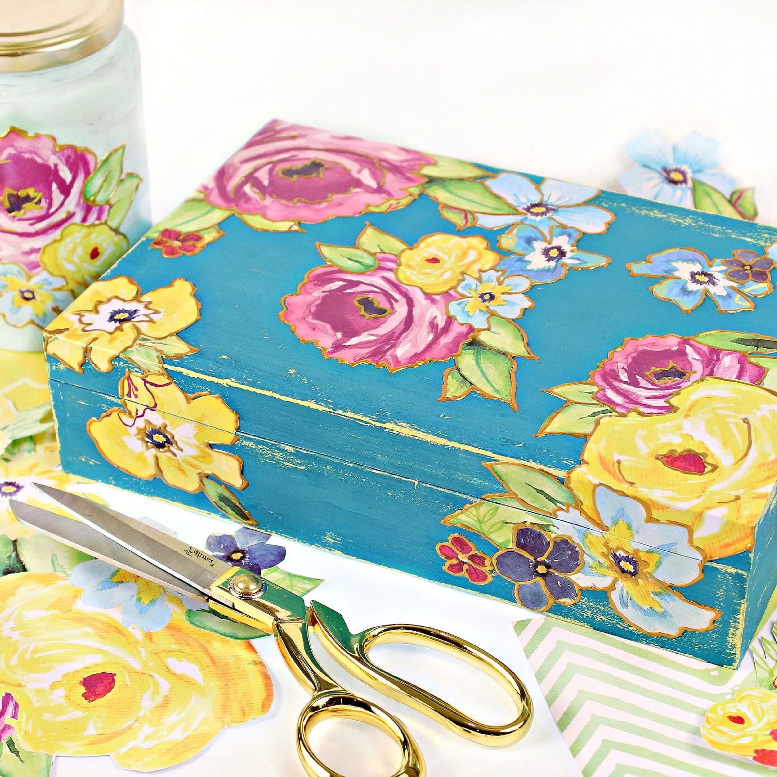 Mark Montano Decoupage Gift Box DIY