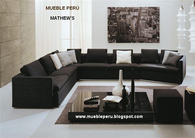 Modernos muebles seccionales ~ MUEBLES PEGASO- MUEBLES DE SALA