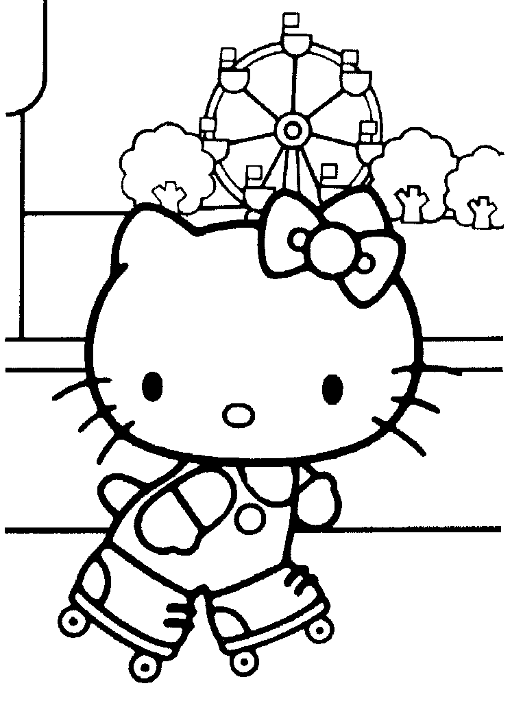 Hello Kitty Giant Coloring Pages : Hello kitty coloring pages Hello Kitty Giant Coloring Pages : Hello kitty coloring pages