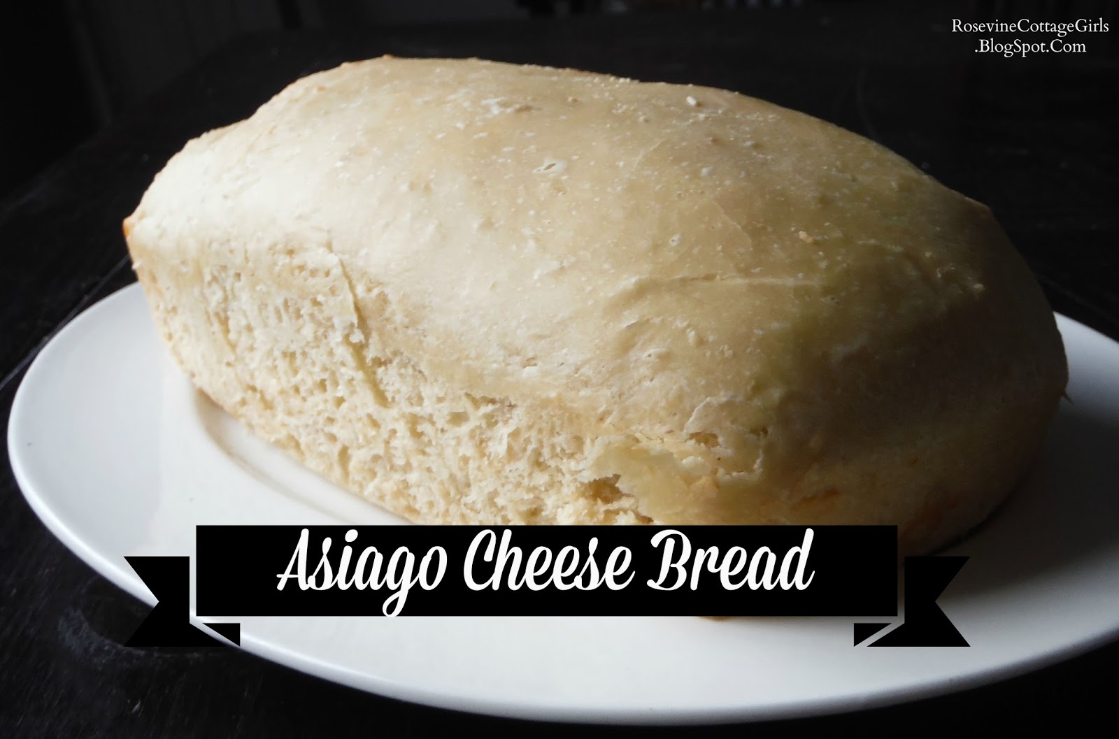 Rosevine Cottage Girls Asiago Cheese Bread